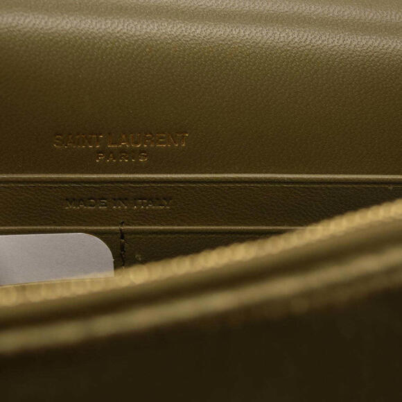 SAINT LAURENT  Velvet Medium Monogram Kate Tassel Shoulder Bag - Picture 12 of 15